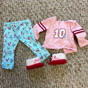 American Girl doll pajamas